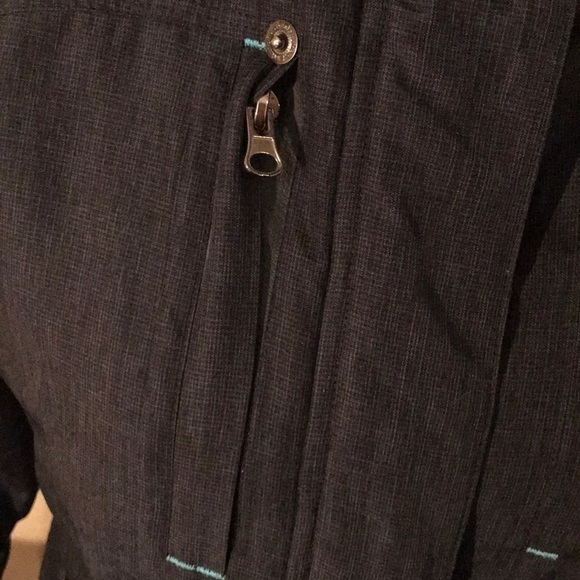 Avalanche Graphite Gray with Teal Accent Jacket - Picture 5 of 8